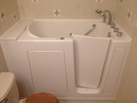 We Installed This Walk in Tub in California